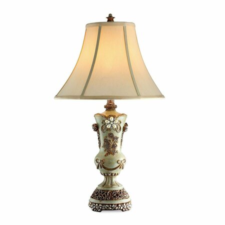 YHIOR 28.5 in. Vintage Rose Table Lamp YH417600